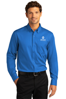 Port Authority Long Sleeve SuperPro React Twill Shirt.