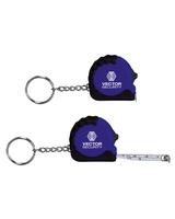 Prime Line Mini Grip Tape Measure Key Chain 3.25'