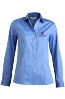 Edwards Oxford Non-Iron Long Sleeve Blouse - Ladies