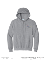 Fleece Full-Zip Hooded Sweatshirt (Predators)