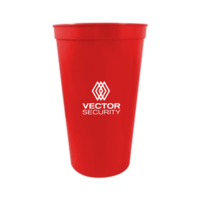 22 oz. Smooth Wall Plastic Stadium Cup (Alabama)